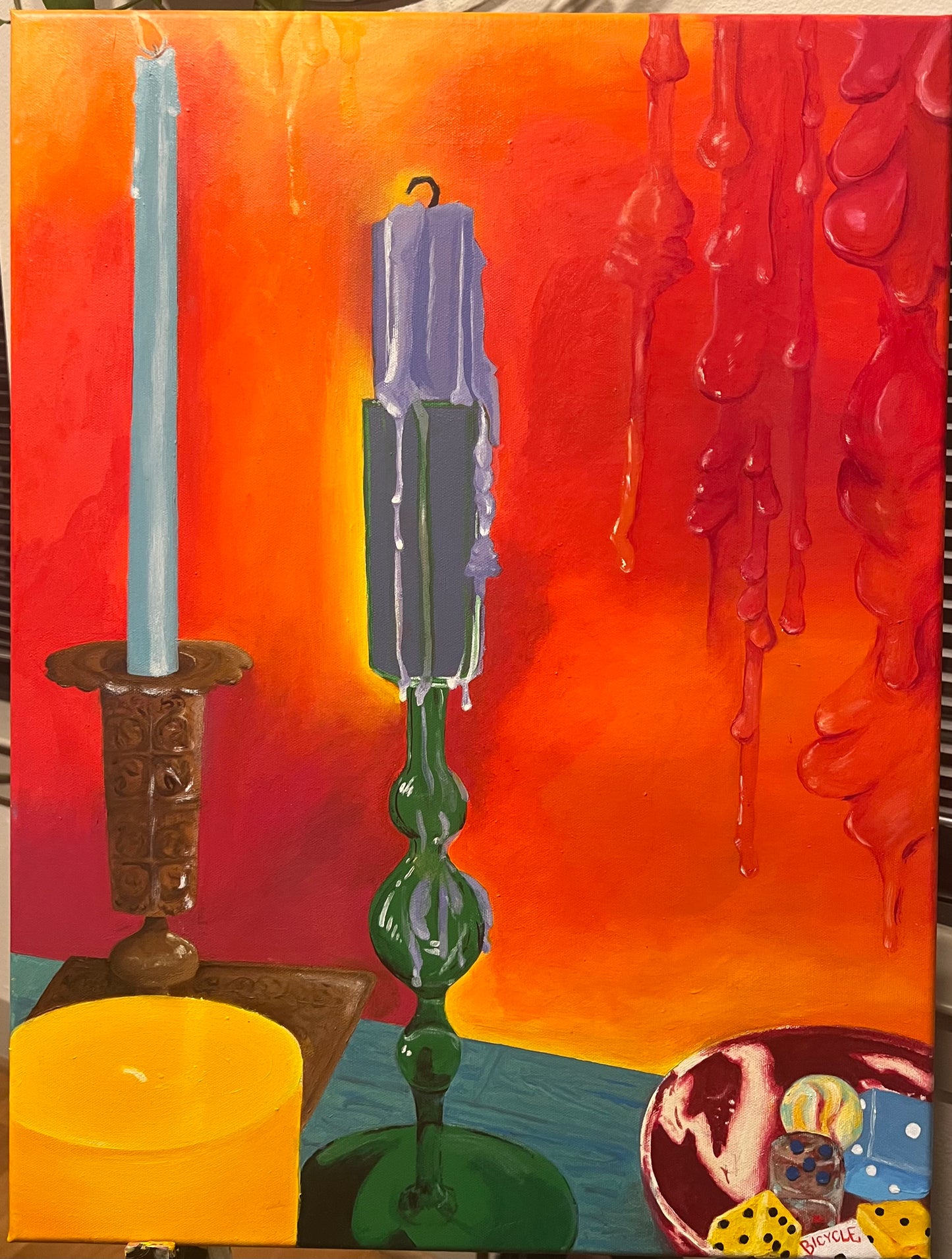 Melting table original and prints