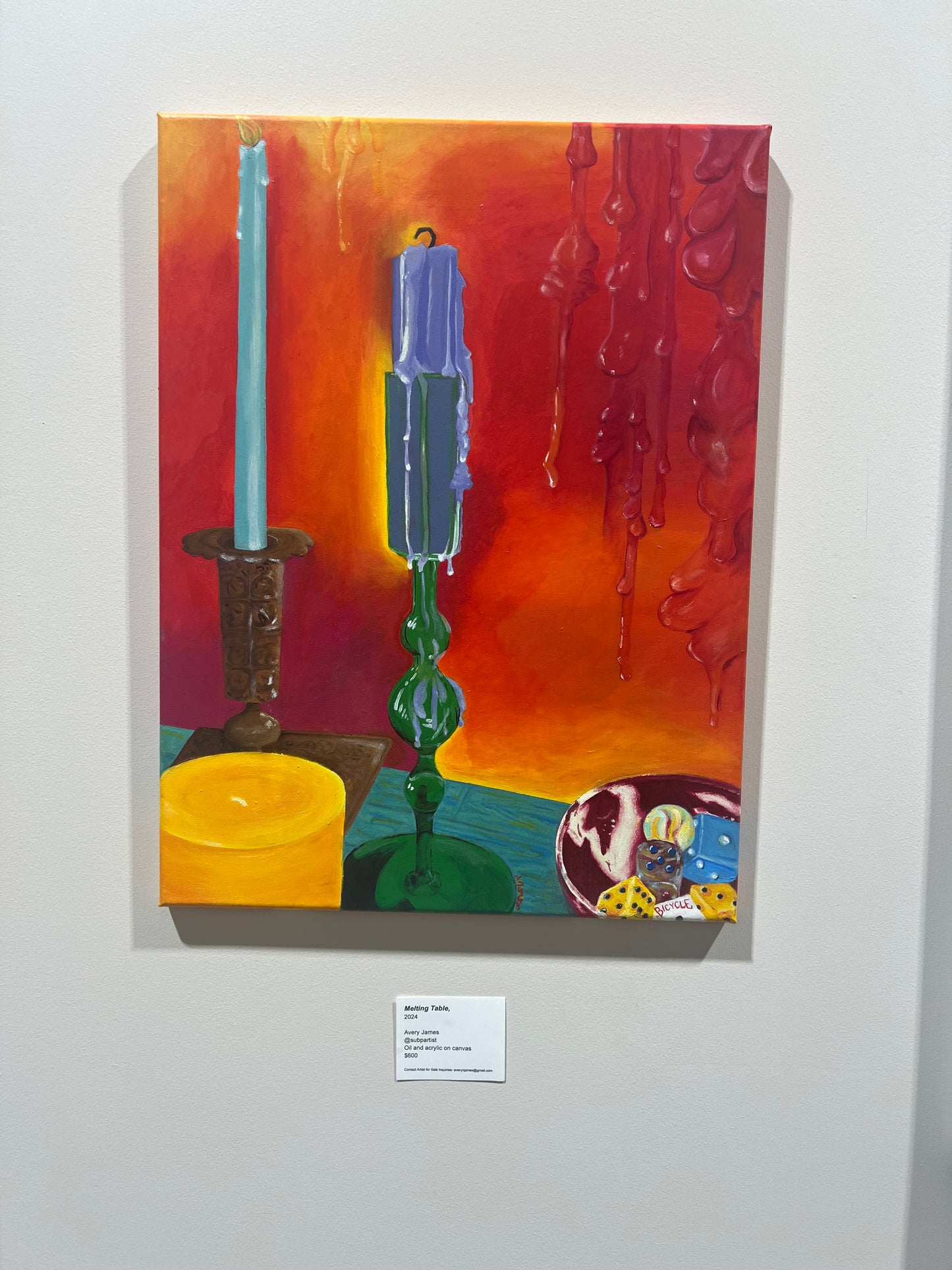 Melting table original and prints