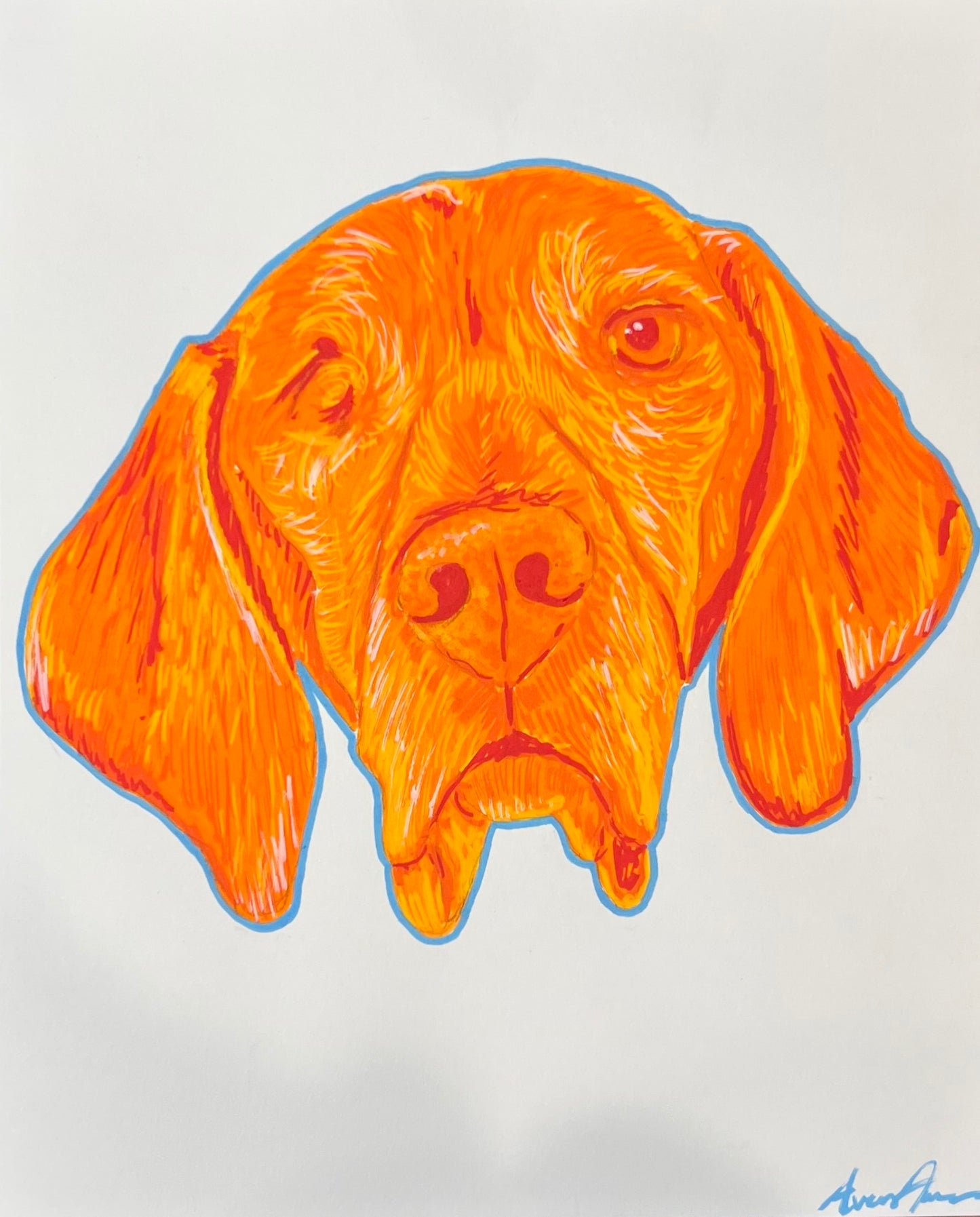 Custom pet portrait
