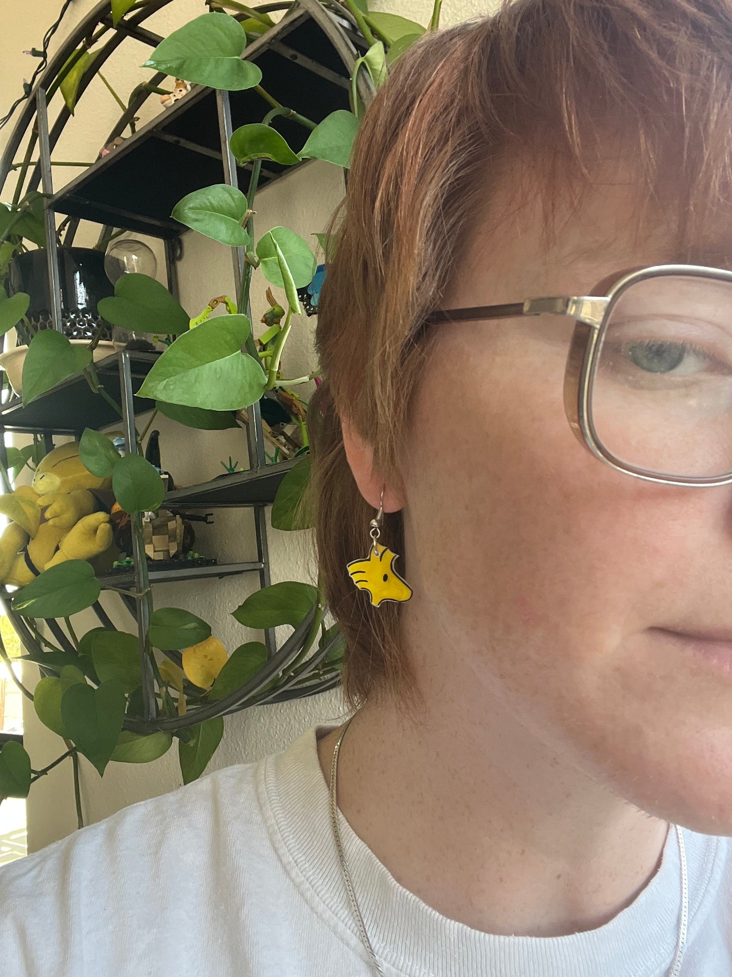 Snoopy and Woodstock earrings
