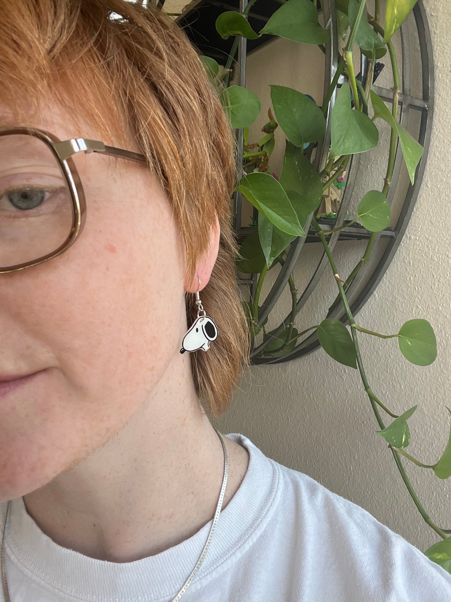Snoopy and Woodstock earrings