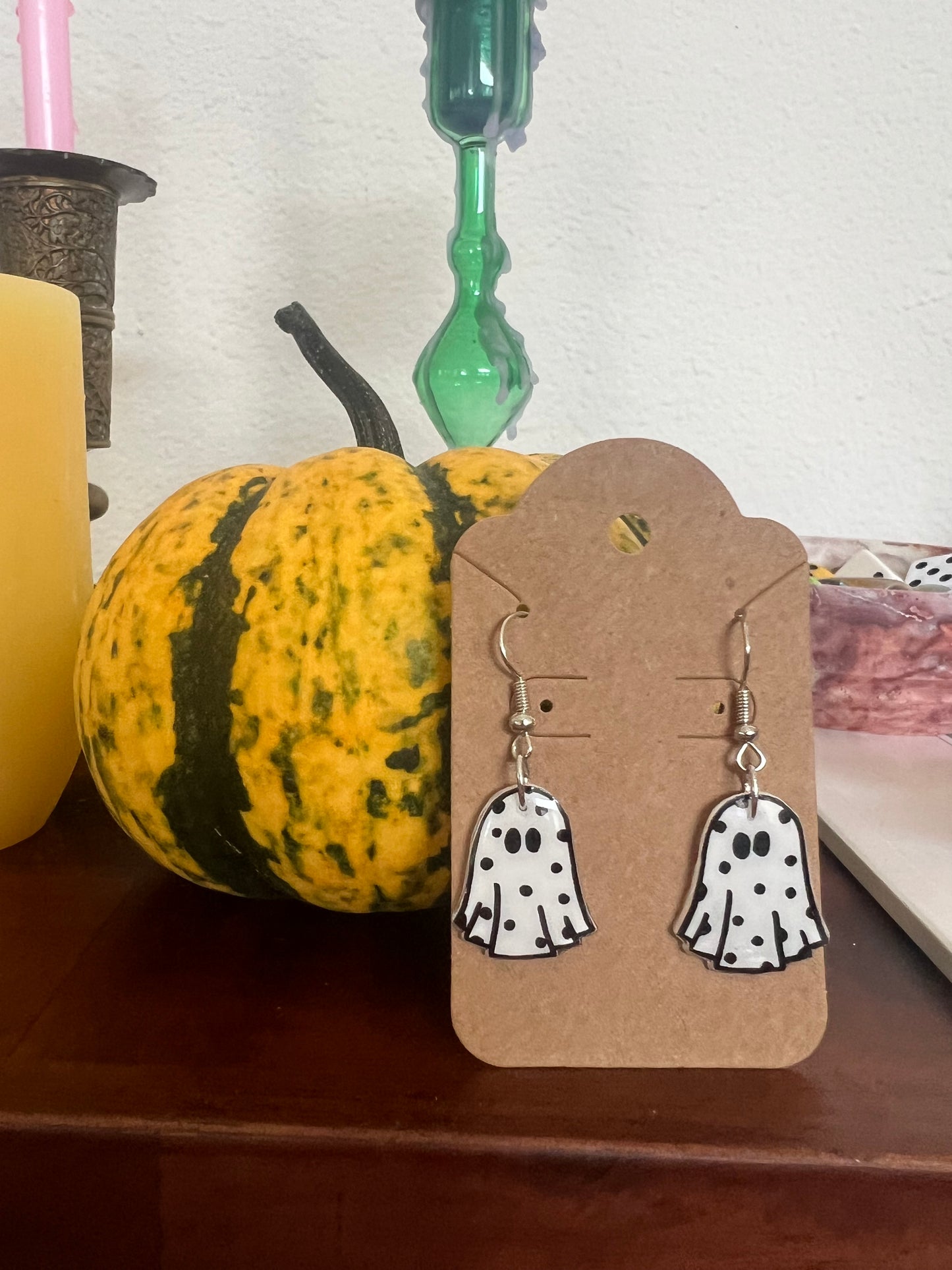 Ghost earrings