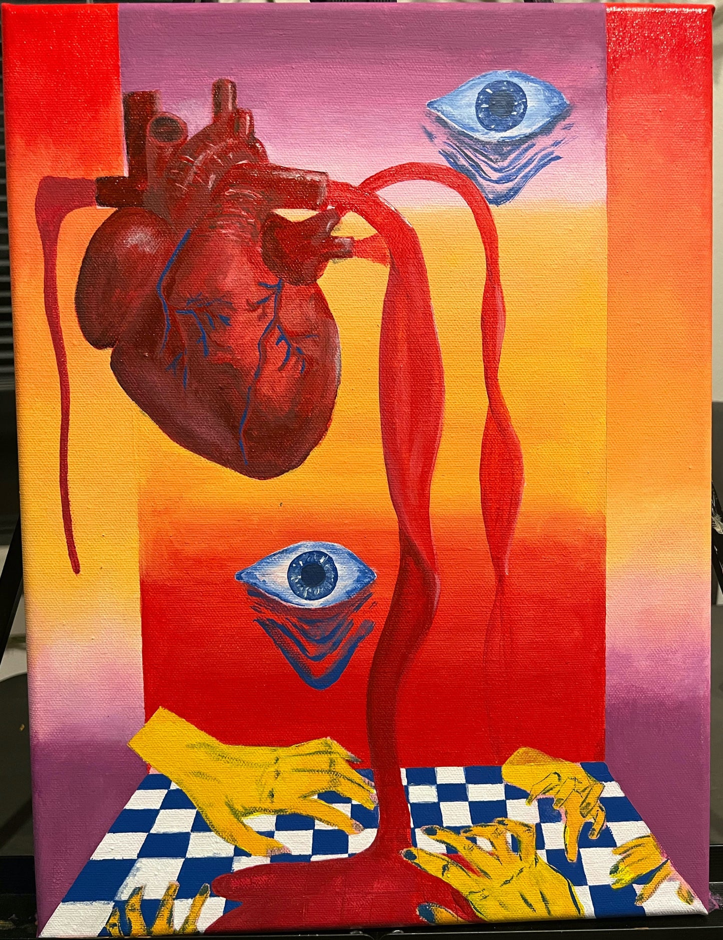 Compassion fatigue original and prints