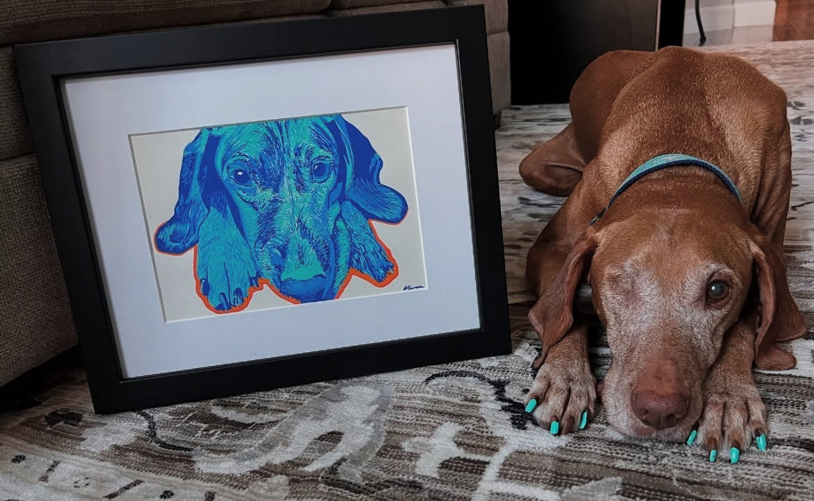 Custom pet portrait